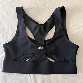Reggiseno sportivo con cut-out Alo Yoga XS