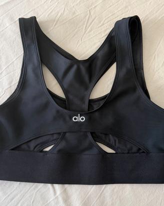 Reggiseno sportivo con cut-out Alo Yoga XS