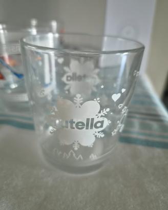 Bicchieri Nutella 20-25 anni fa