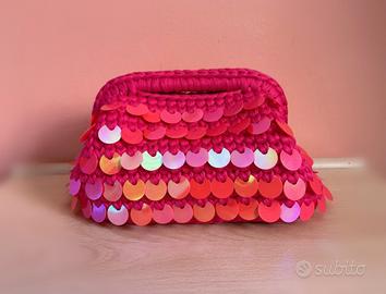 Clutch bag uncinetto