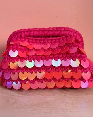 Clutch bag uncinetto