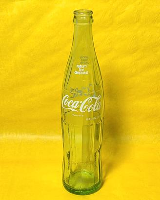 ✅ Bottiglia "Coca-Cola" Vintage Anni 80 USA 16 Oz
