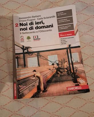 libro di storia Noi di ieri, noi di domani 