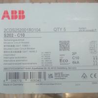 interruttore bipolare 10A ABB