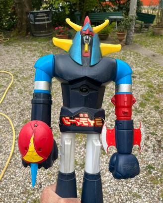 Robot Shogun Warriors Raideen fine anni 70
