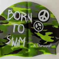 Cuffia Diana Born to swim