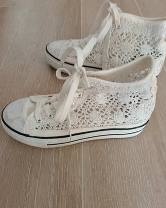 Sneakers alte estive, tg 37.