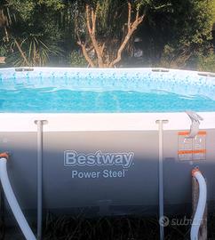 Piscina da giardino Bestway con filtro a sabbia
