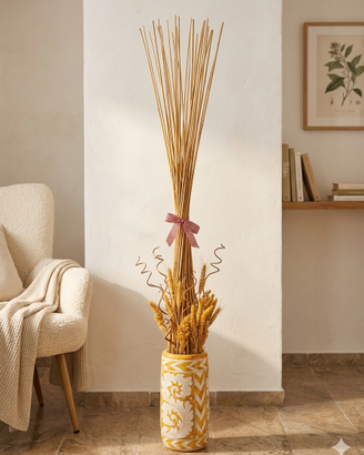 Vaso in ceramica artigianale rustico Made in Italy