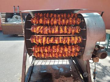 Macchinario per Spiedo Professionale-224 porzioni