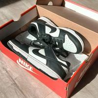 Nike Dunk Low Nere e Bianche 36 Nuove