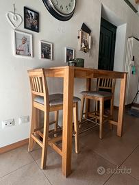 Tavolo con sgabelli Arredamento e Casalinghi In vendita a Sondrio