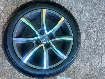 4 CERCHI IN LEGA 16'' MAK 4x100 6,5J MINI ONE