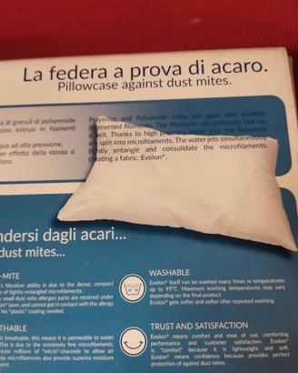 coprimaterasso antiacaro e/o federa antiacaro Subl