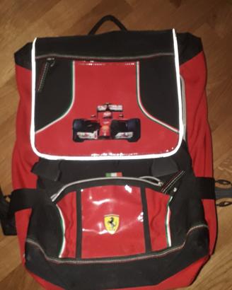 Zaino da scuola Ferrari