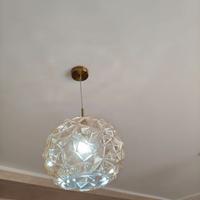 Coppia di lampadari meteora