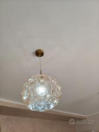 Coppia di lampadari meteora