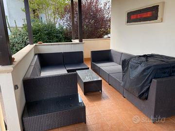 Come nuove - Poltrone ad angolo + cuscini