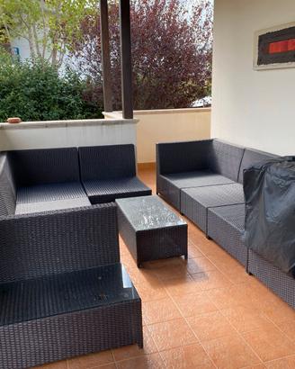 Come nuove - Poltrone ad angolo + cuscini