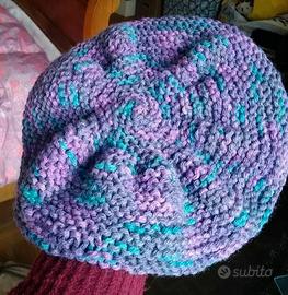 cappello NUOVO lavorato ai ferri 