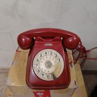 telefono vintage rosso