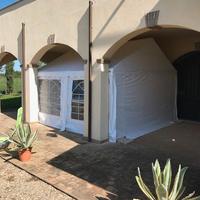 Tendone  4x4 per feste / copertura idromassaggio