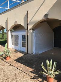 Tendone  4x4 per feste / copertura idromassaggio