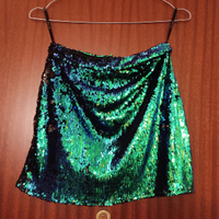 Minigonna paillettes