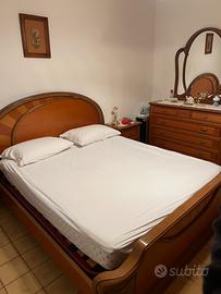 Camera letto completa, letto comodini comò armadio