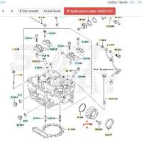 Collettore aspirazione Kawasaki KLR 650 160651151