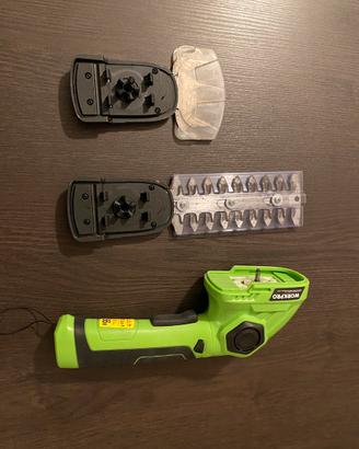 Tagliasiepi a batteria Workpro