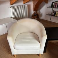 2 poltrone ikea bianche