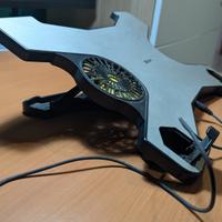 supporto Laptop con ventola
raffreddamento Trust