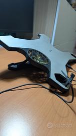 supporto Laptop con ventola
raffreddamento Trust