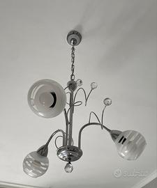 Lampadario + 2 lumetti 