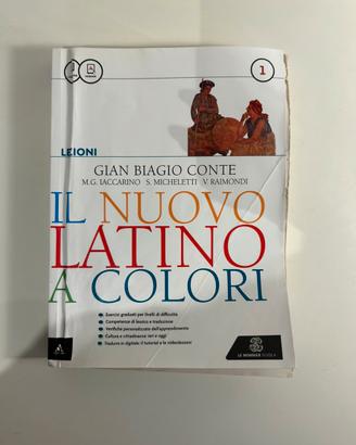 Il nuovo Latino a colori Lezioni 1 Conte