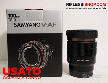 EX DEMO SAMYANG V-AF 100MM SONY E-MOUNT