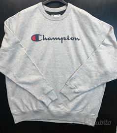 Felpa Champion Uomo grigia taglia XXL
