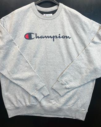 Felpa Champion Uomo grigia taglia XXL