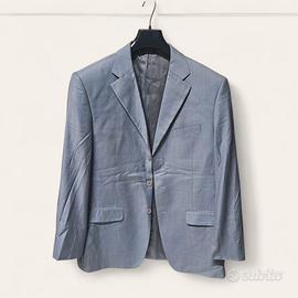 Giacca Hugo Boss celeste taglia 54