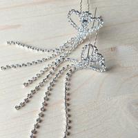 Fermagli per capelli a forma di cuore e fiore