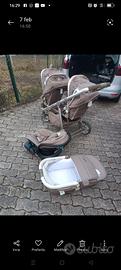 passeggino gemellare 