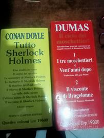 libri Sherlock Holmes e il ciclo dei moschettieri 