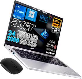 Acer Aspire Silver i7-13620H 15,6'', MAI APERTO