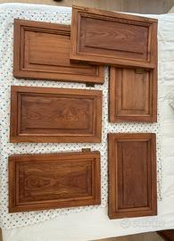 Sportelli falegnameria olmo