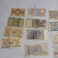Banconote Italiane 5 50 500 5000 1000 2000 lire