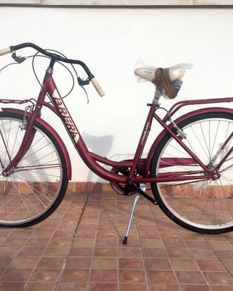 Bicicletta BRERA VIA MILANO COLOREBordeaux opaco