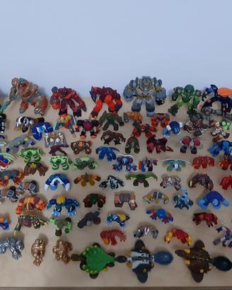 Collezione gormiti composta da 100 pezzi