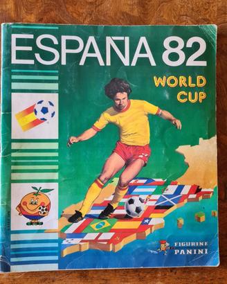 ALBUM FIGURINE PANINI WORLD CUP ESPANA 82 COMPLETO