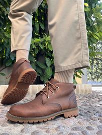 Timberland waterproof boots pelle marrone 41